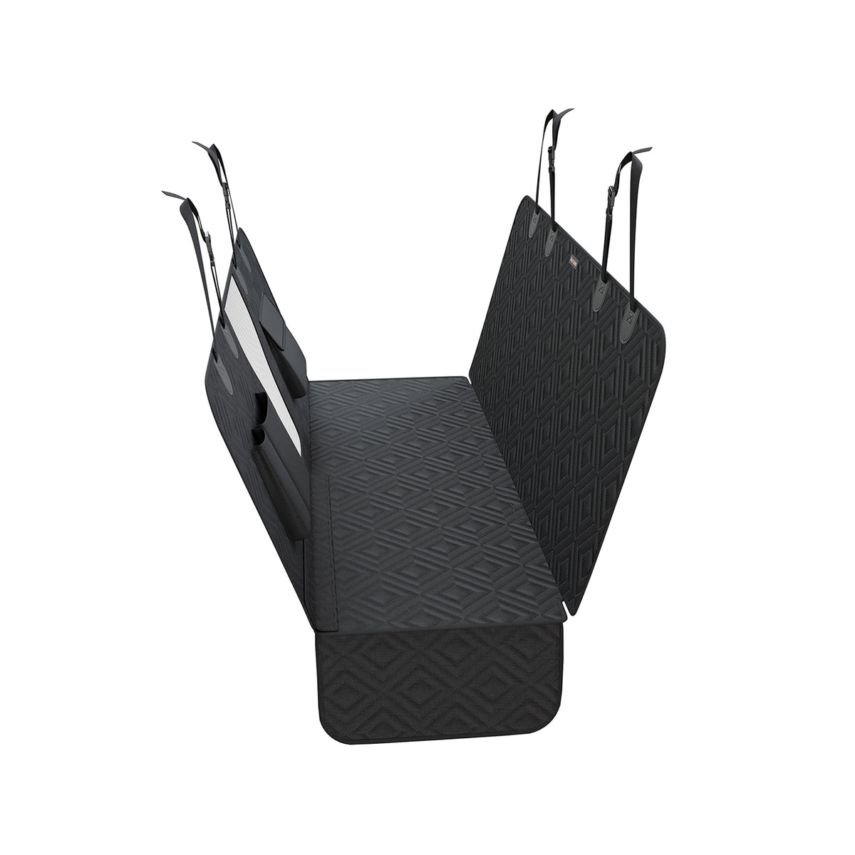 Automatratze 4-teilig Aus Flanell - Rücksitzverlängerung 127x40cm Für Camping & Reisen